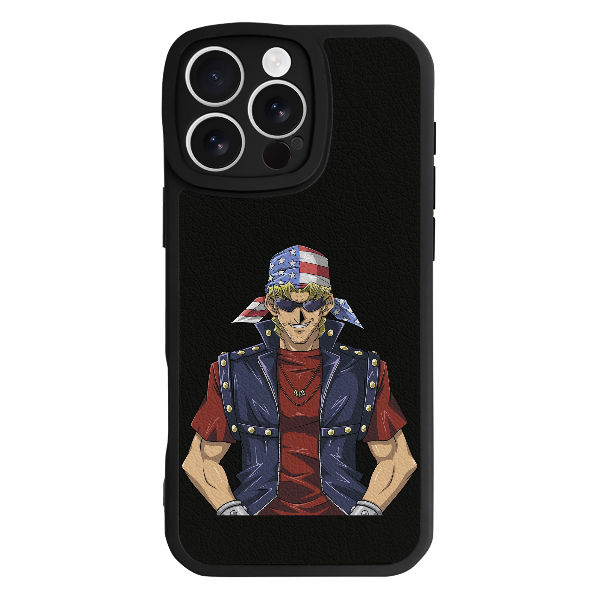 （画像用） 遊☆戯☆王 Yu-Gi-Oh! 【iPhone 16シリーズ対応】シリコンスマホケース（レザー調） 材質：シリコン